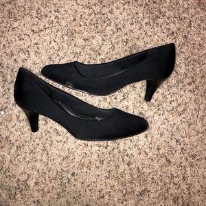 Abella black heel, dressy, size 10